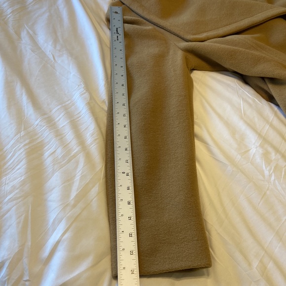 Michael by Michael Kors Wool Nylon Cashmere Coat SZ L Camel Color Beautiful! EC - Picture 16 of 17